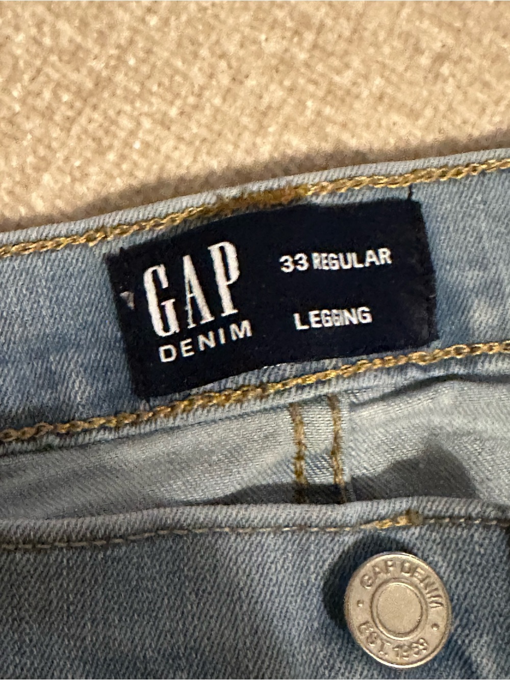 GAP Light Blue Denim Jeggings